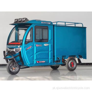 Big Big Brand New Semi-fechosed Express Electric Tricycle